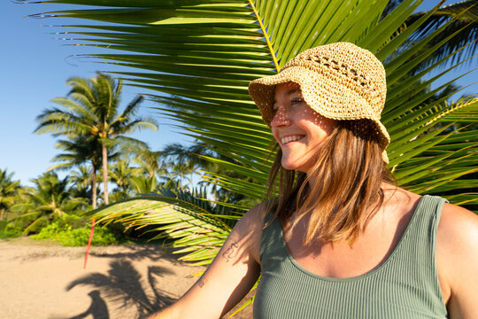 carefree portrait vacation