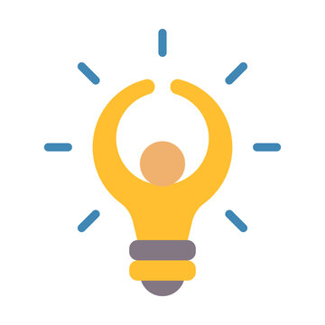 Lessons Learned Icon - Flat Color