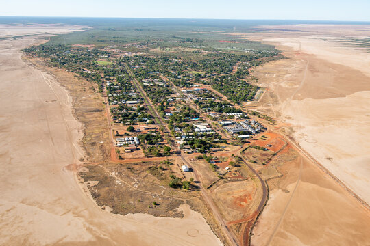 Derby, Western Australia on King sound and the May river to the north of the town .