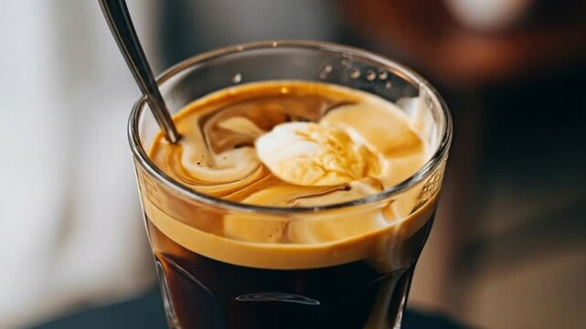 Affogato Delight - A Refreshing Coffee and Ice Cream Treat.