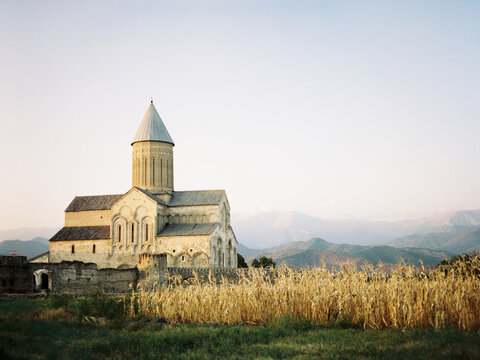 Monastery In Mountains