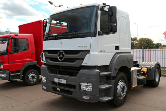 Mercedes-Benz Axor at yearly automotive-show