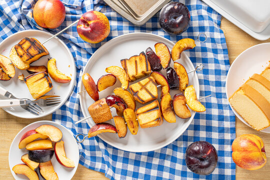 Grilled Dessert Kabobs