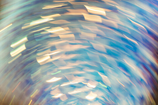 Colorful Swirls of Light Dance in Abstract Harmony