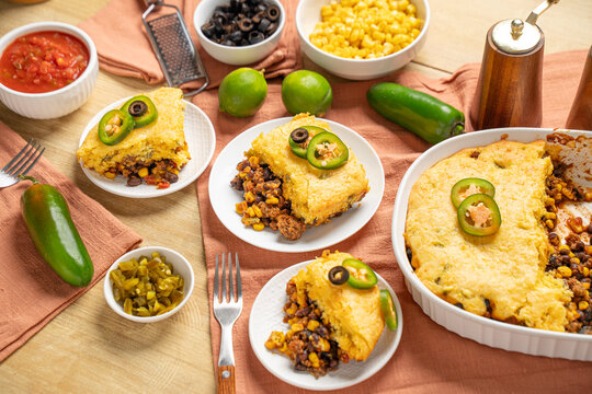 Spicy Cornbread Casserole