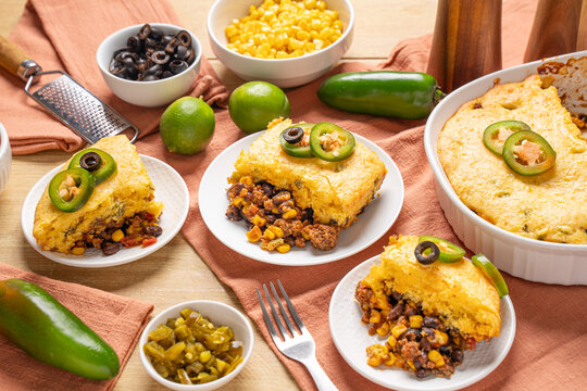 Spicy Cornbread Casserole
