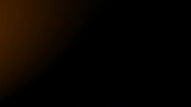 Orange Warm Glow Light Leak Background Animation