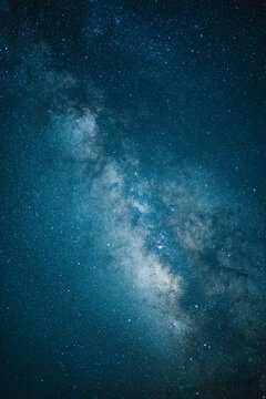 Milky Way Rising Over the Aegean Sea Night Sky