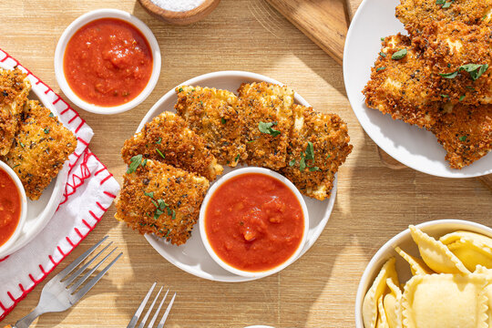 Deep Fried Ravioli Appetizer