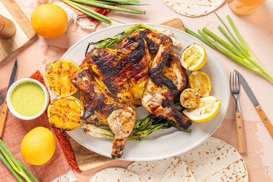 Spatchcocked Chicken