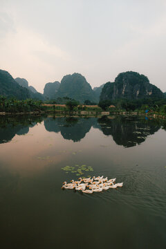 Ninh Binh landscape, travel Vietnam
