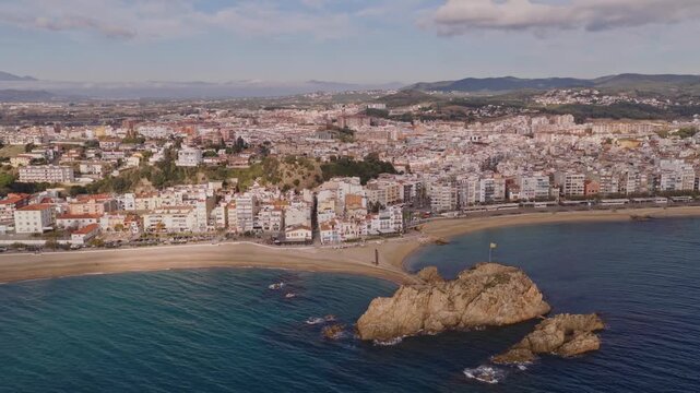 Blanes (Costa Brava - Spain) | Drone