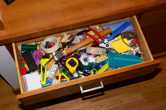 Everything Junk hammer in Drawer 