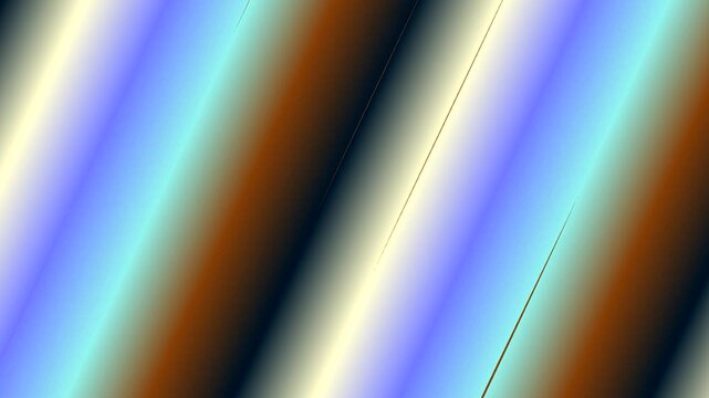 Abstract diagonal stripes with a gradient of blue, brown, and white colors, creating a reflective and modern pattern.