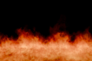 燃えさかる赤い炎 © 木村　亨