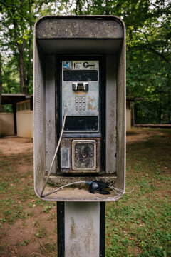 Derelict Pay Phone