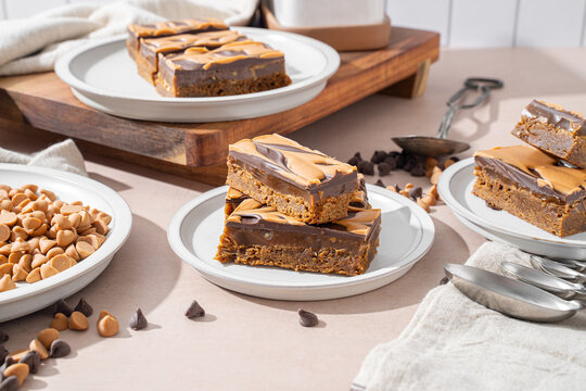 Peanut Butter Brownies