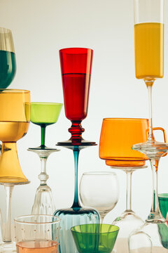 Cocktail glasses 