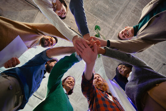 Team united in support
