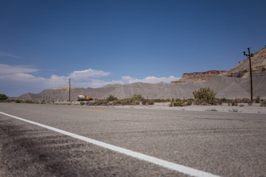Traveling by car around Moab