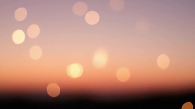 Botanical Silhouette Bokeh Subtle, soft-focus silhouettes of minimalist, generic plant elements (e.g., blurred leaves, grass blades) barely visible in the foreground or background, framing the