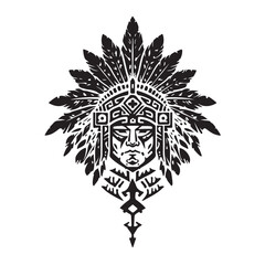 apache tribe vector