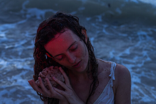 woman and the sea