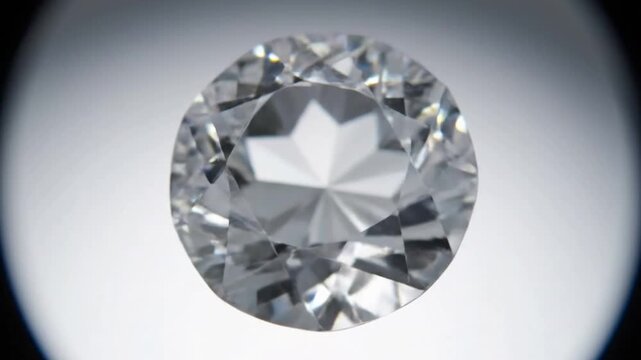 Optical Purity & Transparency Emphasizing the absolute cleanliness, transparency, and unblemished surface of the crystal, creating a sense of pure, unobstructed vision.