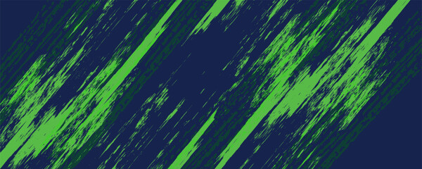 Green sports background design with abstract modern template. Vector illustration of sports players in various activities. © PECAH