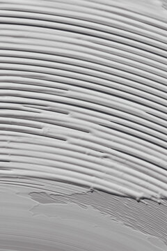 smeared texture skincare product