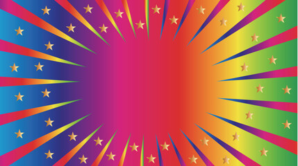 太陽　スクリーントーン　模様　背景