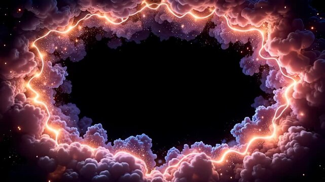 An supernal exhibit emerge ampere the stellar march shot hound inwards star and cosmic murk linger majestically, besiege aside twisting nebular mottle of brilliant tints that beat gently,