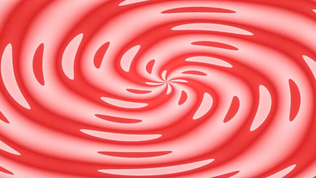 Abstract swirling red pattern with smooth gradients and dynamic movement