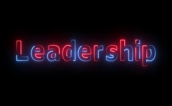 editable text effect leadership 