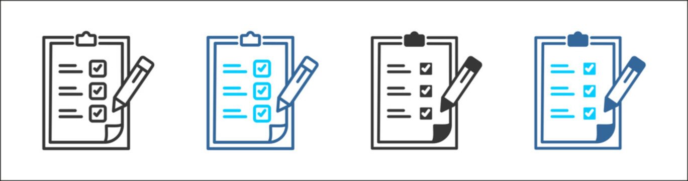  accountability icon set multiple style collection	