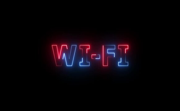 minimalist black and white wifi logo with text, wireless connectivity symbol