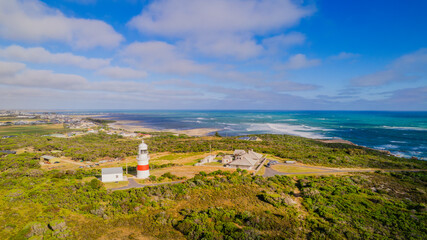 Cape Northumberland Coastline and lighthouse at Port Macdonnell