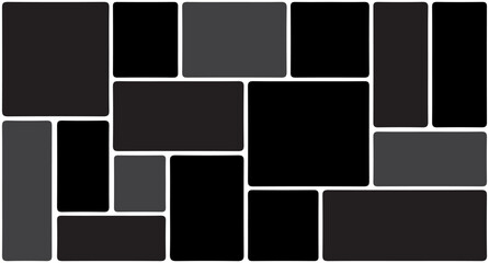 Creative vector Template Collage. Frames for photo. Suit for banner, poster, brochure and presentation