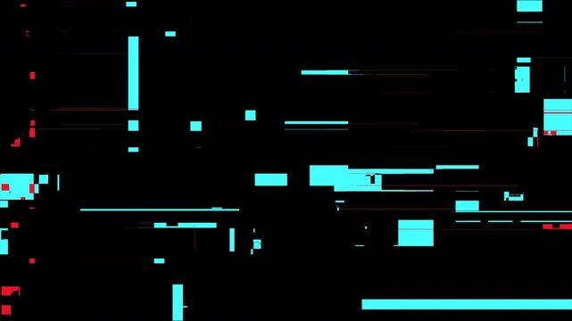 flat glitch element for abstract backgrounds