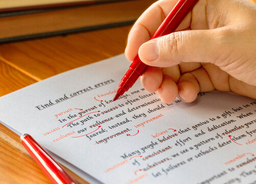 proofreading paper on process of service