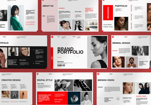 Brand Portfolio Presentation Template