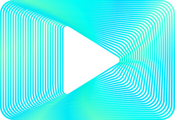 青と緑の三角形のアブストラクトアート