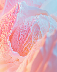 ストロベリーアイスクリームの背景