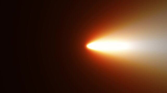 Creative neon light burst with horizontal orange and blue rays ideal for gaming headers technology evolution and vibrant energetic motion backgrounds