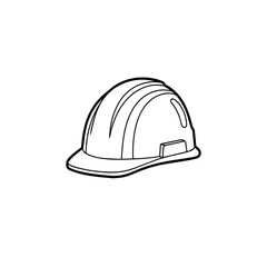 Fototapeta premium Construction Hard Hat Icon