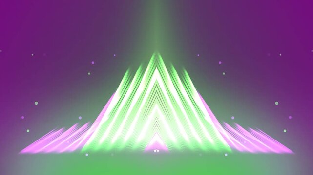 Creating Neon Light Ramps with Dynamic Color Wedges in a Dark Stage