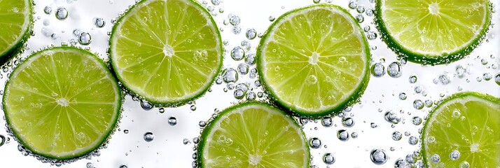 lime slices background