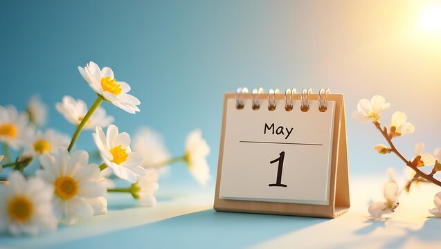 May day and labor day celebration on may 1st with flowers