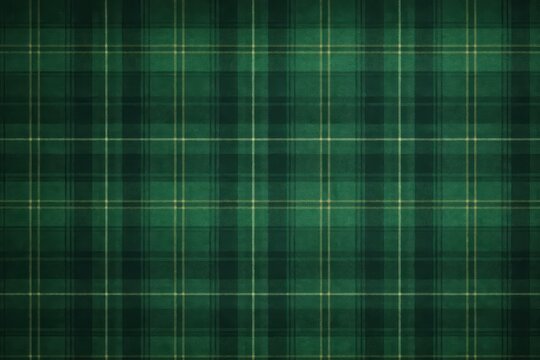 Vibrant green plaid pattern with yellow lines