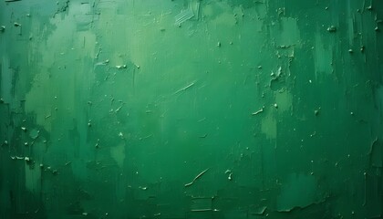 Fototapeta premium Abstract green paint background with textured, scraped surfaces, vintage holiday feel, and elegant painted tones for Christmas or festive design